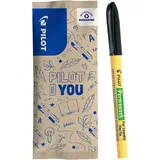 Pilot Pen Pilot Permawash Textilmarker Flow Pack - Schwarz - 2 Stück