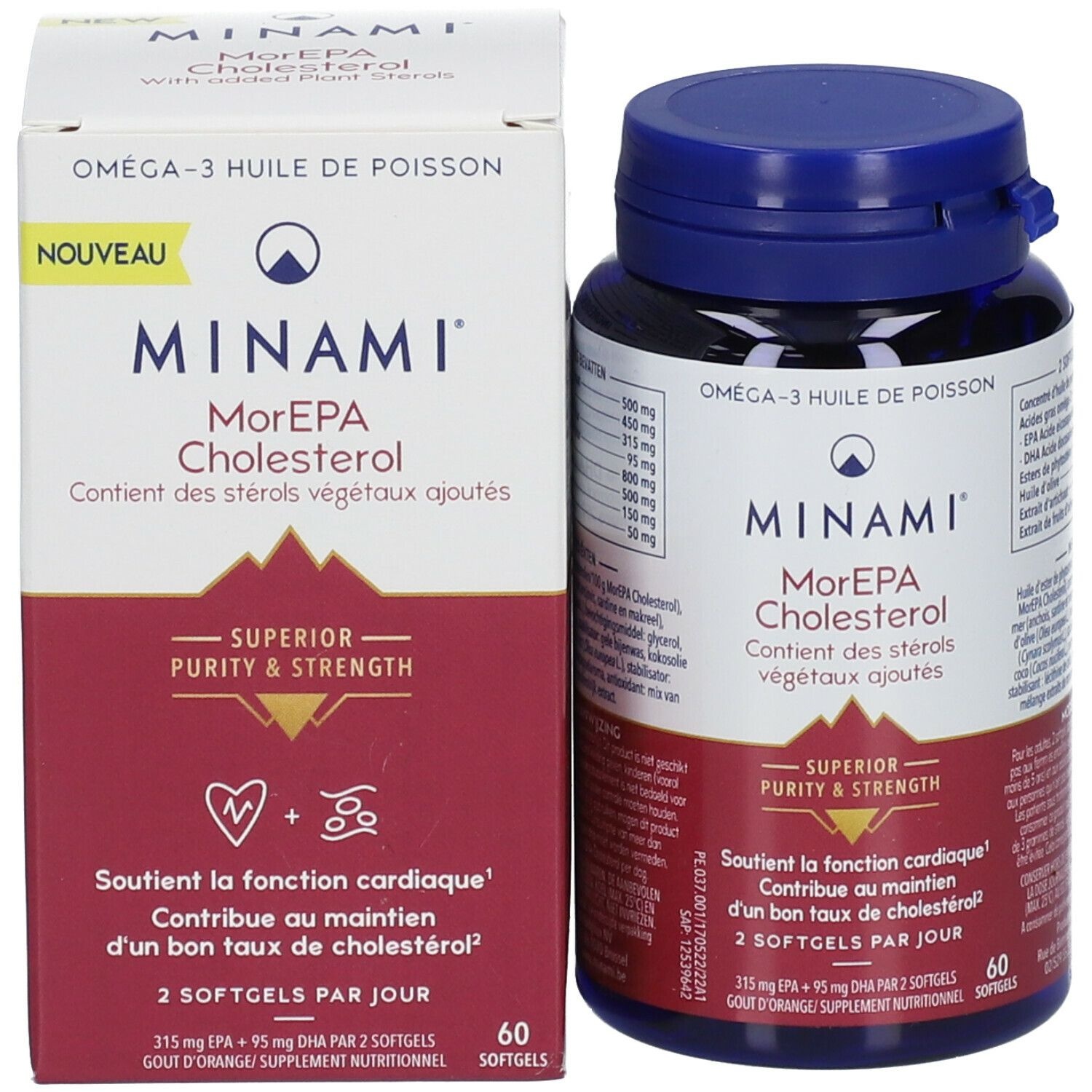 MINAMI® MorEPA Cholesterol 60 pc(s) capsule(s)