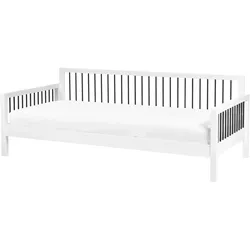 Tagesbett Holz TRICOT 90 x 200 cm Weiß