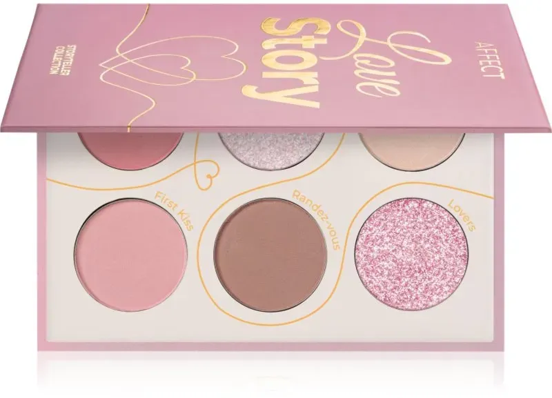 Affect Storyteller Colletion Love Story Lidschattenpalette 6x2 g
