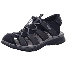 Rieker Outdoor-Sandalen Herren Schwarz 45