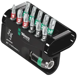 WERA Bit-Check 12 BiTorsion 1, 12-teilig