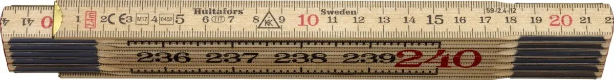 Hultafors Holzgliedermassstab 59-2-4-12