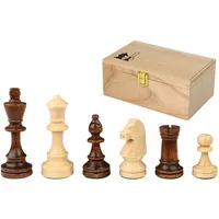 Philos Schachfiguren Richard, Königshöhe 76 mm, in Holzbox