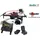 Simulus Faltbare GPS-Drohne, 4K-Cam, 360°-Abstandssensor, Brushless-Motor, App