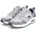 UNO Retro One Sneaker Graues Duraleather Wildleder-Mesh 40