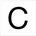 Buchstabe C 99224 003 C