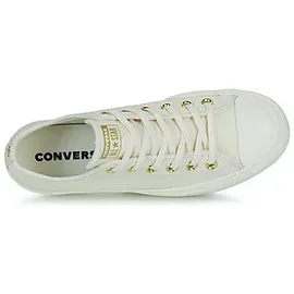 Converse Chuck Taylor All Star Lift Damen Weite M Gold/Weiß 39