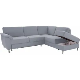 sit&more Ecksofa »Texel L-Form«, mit Federkern, wahlweise mit Bettfunktion und Bettkasten