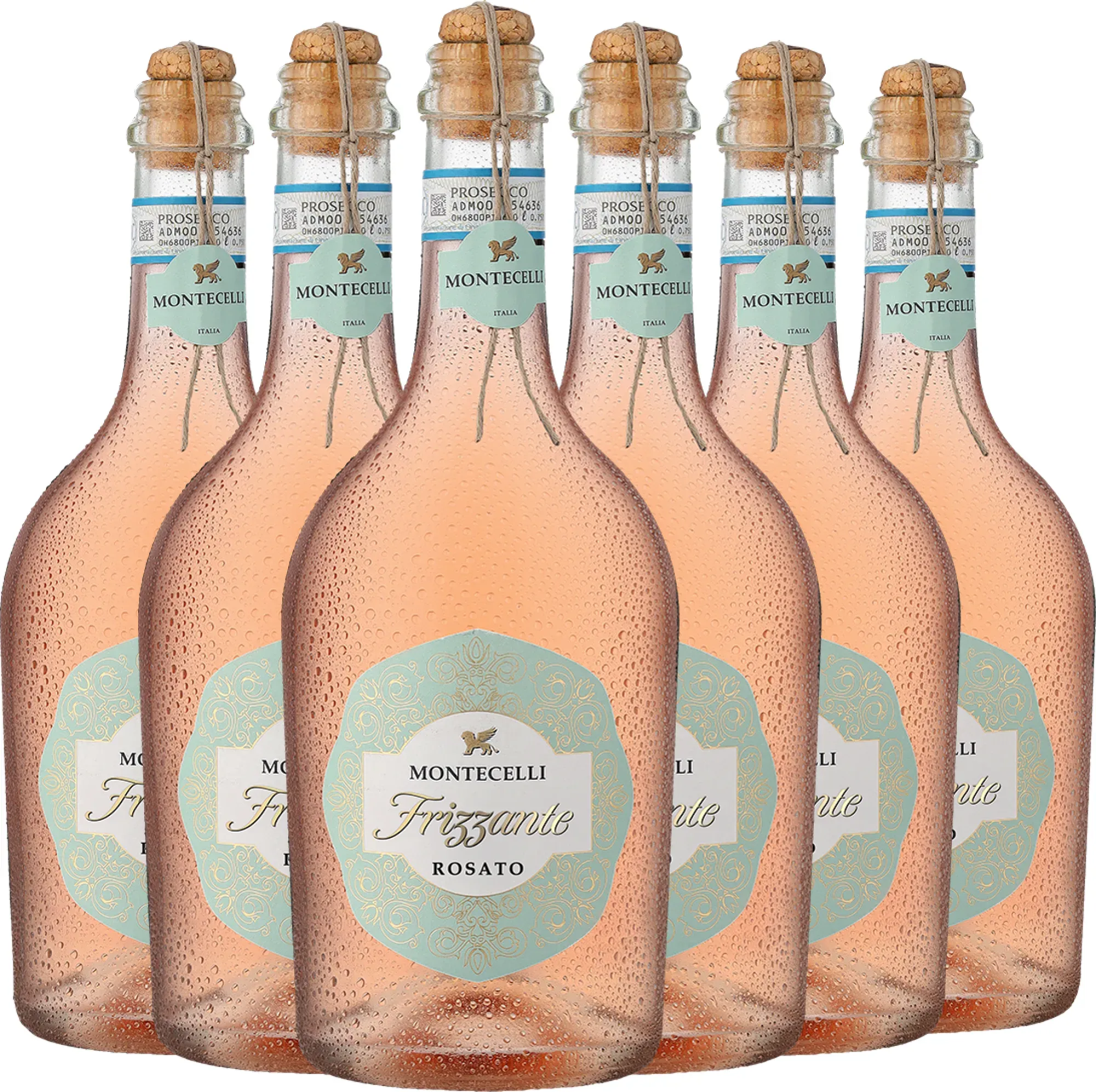 Montecelli Frizzante Rosato im 6er-Vorratspaket