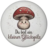 Speecheese Pilz mit Gesicht Magnet mit Flaschenöffner rund -