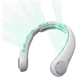 JISULIFE Nackenventilator 4 5000mAh Tragbarer USB-Nackenventilator -
