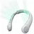 JISULIFE Nackenventilator 4 5000mAh Tragbarer USB-Nackenventilator -