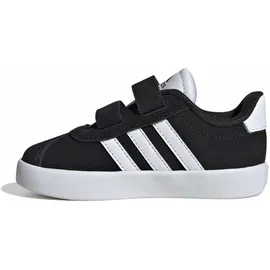 adidas VL Court 3.0 Kids Core Black / Cloud White / Core Black 33 1/2