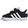 adidas VL Court 3.0 Kids Core Black / Cloud White / Core Black 33 1/2