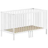 others BABYBETT Kara-lynn 144x84x76 aus Massivholz in Buche Weiß | Gr.: onesize