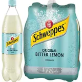 12 Flaschen Schweppes Original Bitter Lemon inc. 3,00€ EINWEG a 1,25 L