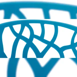 CLP Hope Stapelstuhl 59 x 60 x 80 cm blau