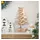 vidaXL Weihnachtsbaum Holz zum Schmücken beige 60 cm