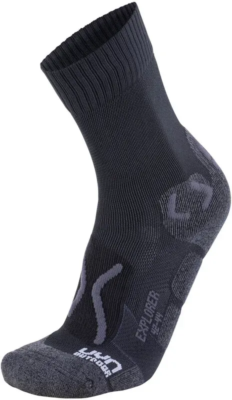 UYN Outdoor Explorer Wandersocken aus Natex Herren black/anthrazit 42-44