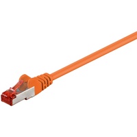 Goobay 93340 Netzwerkkabel Orange 0,25 m Cat6