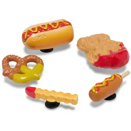 Crocs JibbitzTM YUM Dipped Junk Food Schuhanstecker 5 Stück Gelb/Mehrfarbig