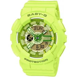 Casio BA-110YK-3AER Baby-G Damen-Armbanduhr Gelb