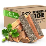Eichenholz Brennholz Kaminholz Feuerholz trocken ofenfertig ca 25-30cm Eiche