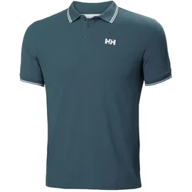 HELLY HANSEN Kos Kurzarm-poloshirt - Washed Navy - M
