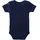 LILIPUT Body "Whale Captain", Mädchen, Gr. 50/56, EURO-Größen, blau (blau, weiß), 100% Baumwolle, bedruckt, kurz, Rundhals, Bodys Body, mit niedlichem Frontprint