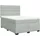vidaXL Boxspringbett 140 x 200 cm Hellgrau