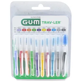 Gum Trav-ler gemischt Interdentalbürsten GUM Trav-Ler 10 St.