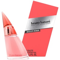 bruno banani Absolute Woman – Eau de Toilette Natural Spray – Fruchtig-blumiges Damen Parfüm – 1er Pack (1 x 40ml)