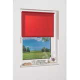 K-HOME 236626-1 Klemmfix-Minirollo, Rot Tageslicht 40 x 150 (B x L)