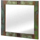 MASSIVMOEBEL24.DE Spiegel Altholz 100x88x3 Mehrfarbig lackiert Nature OF Spirit #50