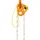Petzl Pur Line Reepschnur Weiß/Orange