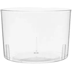 MONOUSO - Wiederverwendbarer Becher aus Hartplastik klein PS 240ml (12 Stück)