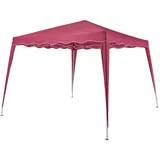 Juskys Faltpavillon Vivara 3x3 m - Bordeaux