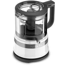 KitchenAid Mini-Zerkleinerer Classic einfache One-Touch-Bedienung in weiß