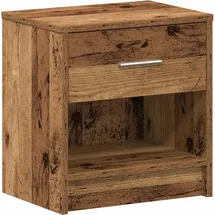 vidaXL Nachtschrank mit Schublade 39 x 28 x 41 cm Grau