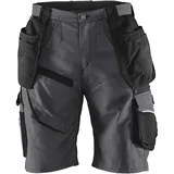 KÜBLER PRACTIQ Arbeitsshorts | anthrazit/schwarz | Größe 46 | kratzfrei | Oeko-TEX® | Cordura verstärkt