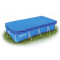 BESTWAY Abdeckplane, für Frame Pools, blau, 404 x 214cm