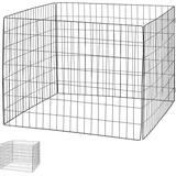 Relaxdays Komposter Metall, 2er Set, Biokomposter Garten, HBT: 70 x 90 x 90 cm, 560 l)
