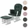 Mendler Relaxsessel HWC-C76 Cord 52 x 100 x 80 cm Grün mit Hocker