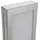 CMD Außenwandleuchte Edelstahl 28 x 14 cm 1er Set silber