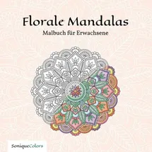 Tolino media Florale Mandalas Malbuch 50 St.