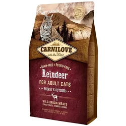 CARNILOVE Cat Energy & Outdoor Reindeer 6 kg