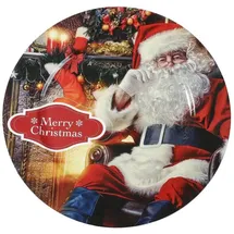 MAGIC by Inge Dekoteller Kunststoff Santa Claus - Motiv 33cm bunt