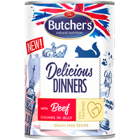 Butcher's Butcher's Delicious Dinners Katze mit Rind Nassfutter