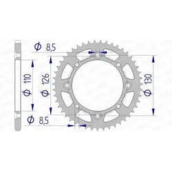 AFAM Krone aus Aluminium 17107420